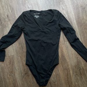 Everlane V-neck bodysuit